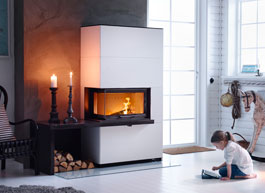 Fireplaces and masonry stoves from Contura